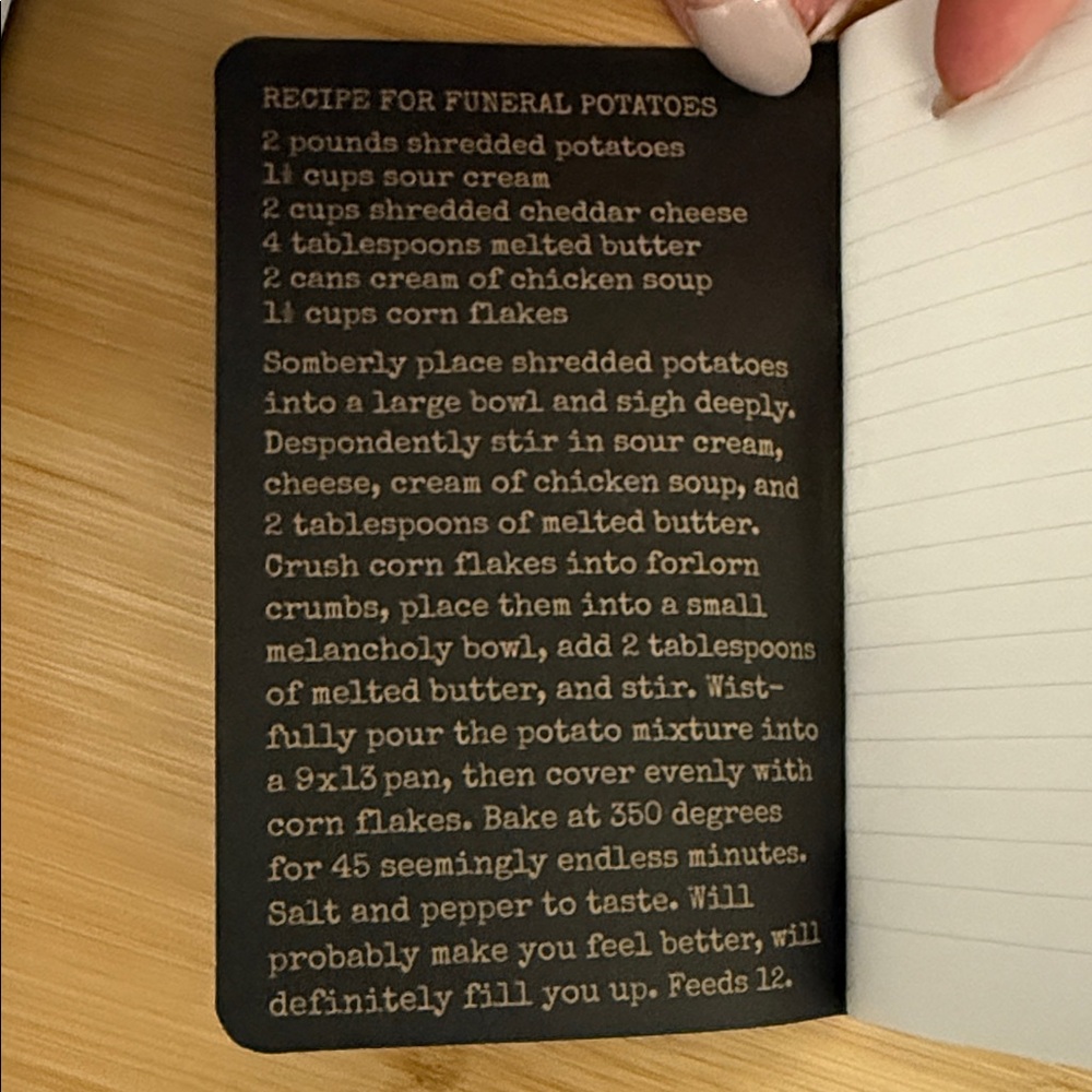 Final Notes Epitaph Idea Set of 3 Notebooks from Accoutrements Archie McPhee - Picture 10 of 10